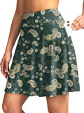 SANTINY 20in Knee Length Skorts for Woman - Comfortable High Waisted
