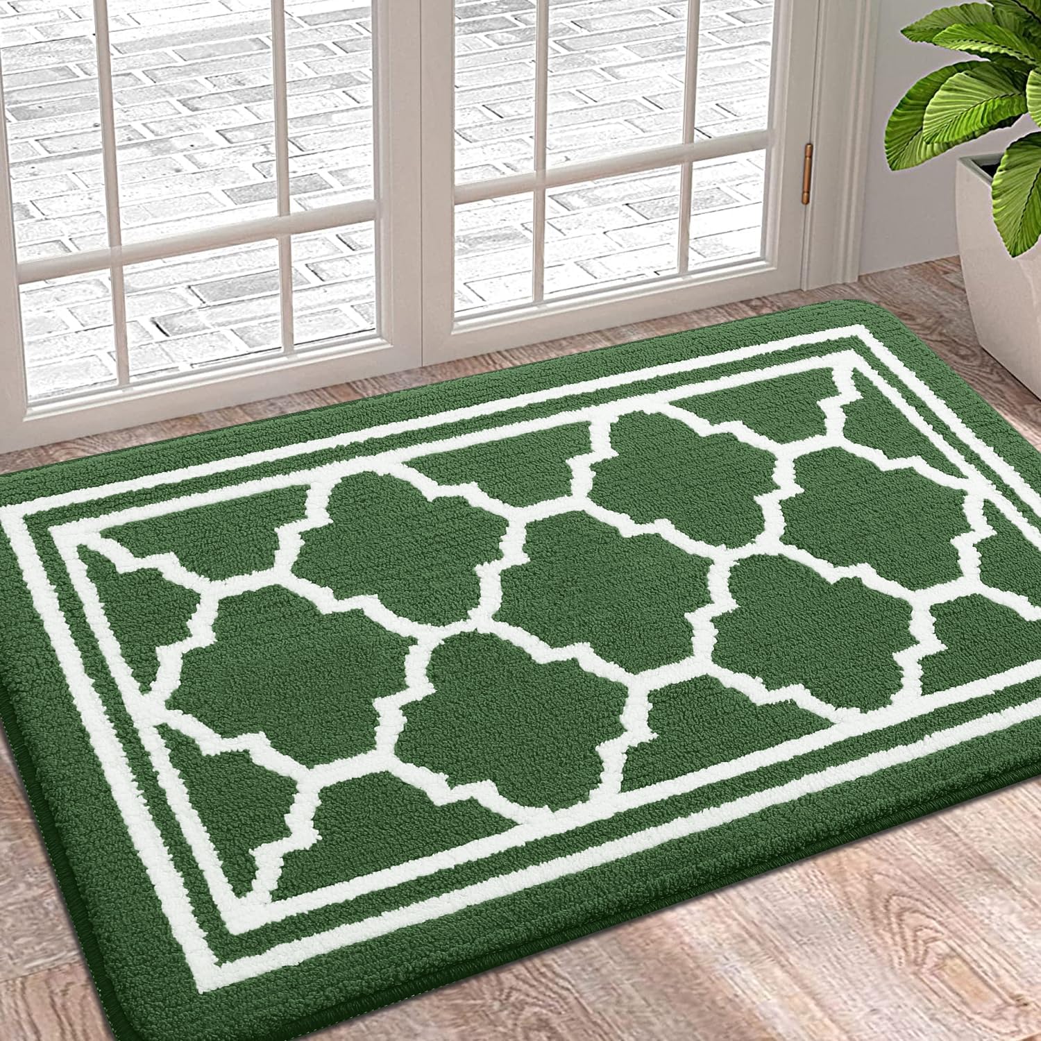 Buganda Indoor Door Mat: Dirt-Resistant, Absorbent, Anti-Slip