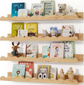 Nursery Shelves for Kids Rooms - Stylish Wooden Storage Solution