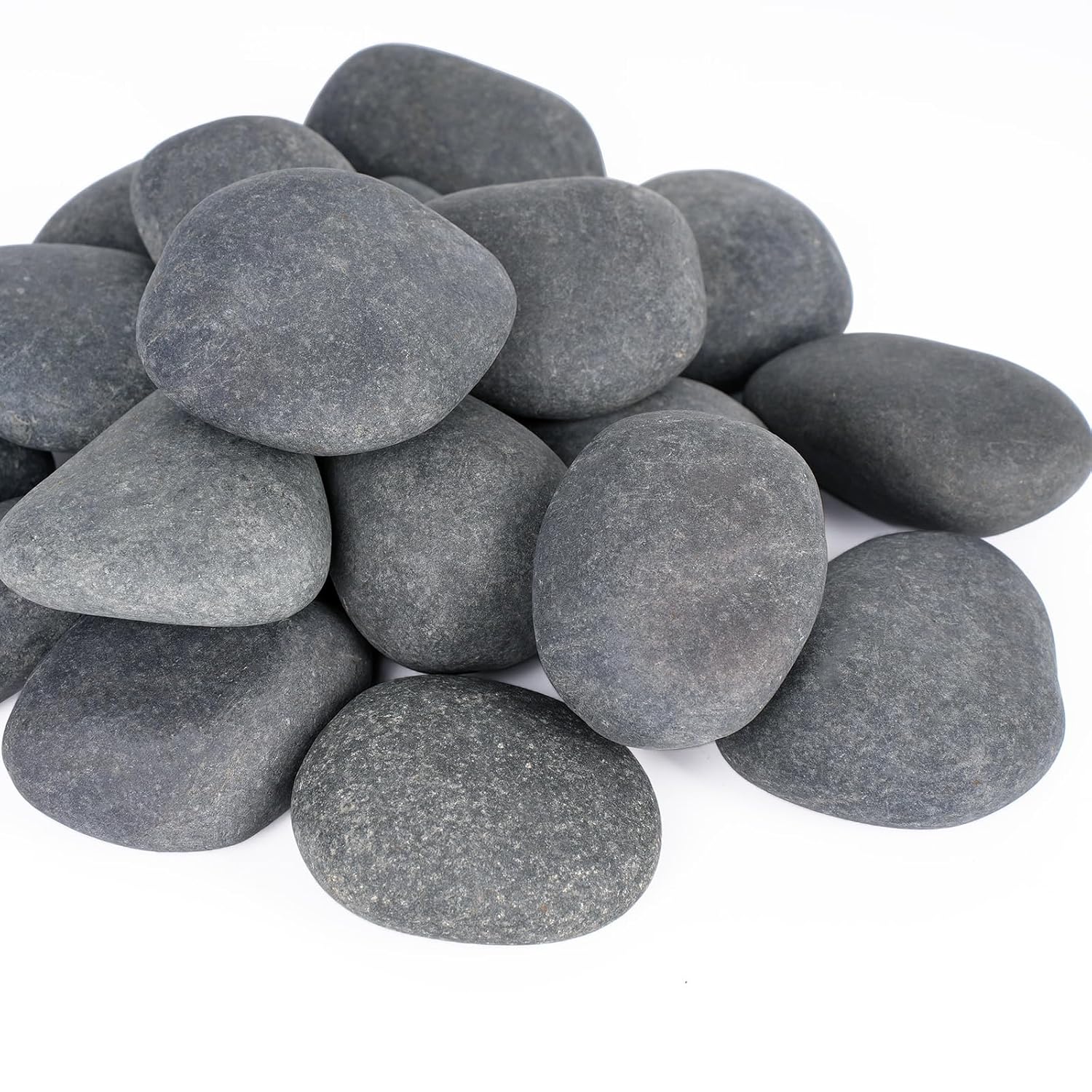 20 lbs River Rocks for Landscaping and Aquarium Decoration