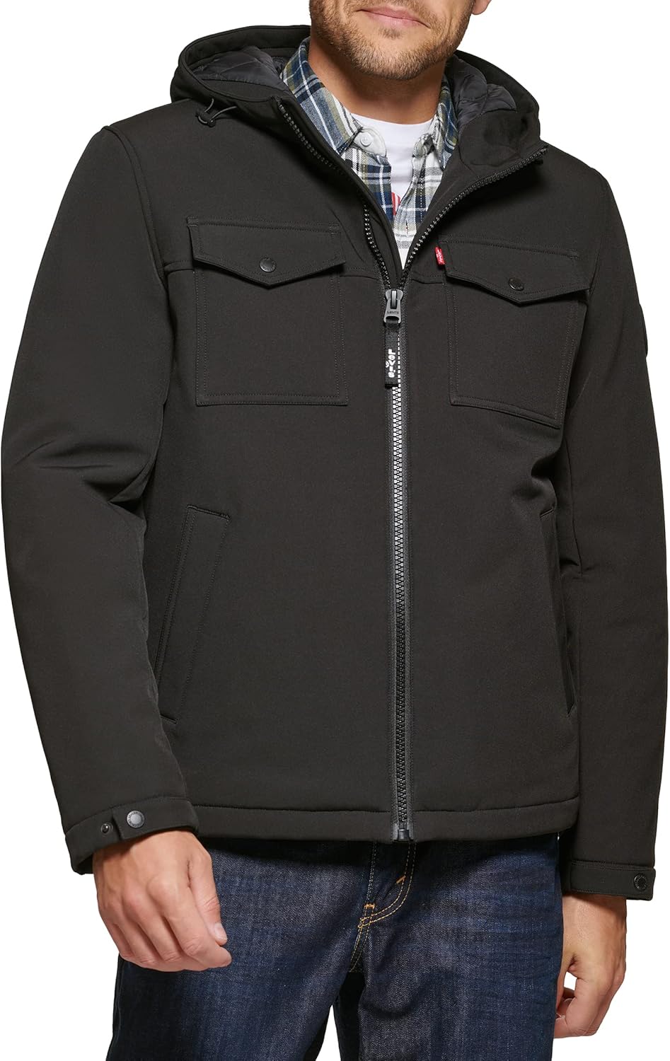 Levi's Soft Shell Two Pocket Hooded Trucker Jacket Review