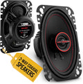 DS18 G4.6Xi GEN-X 4x6 2-Way Coaxial Speakers - Loud, Clear Sound