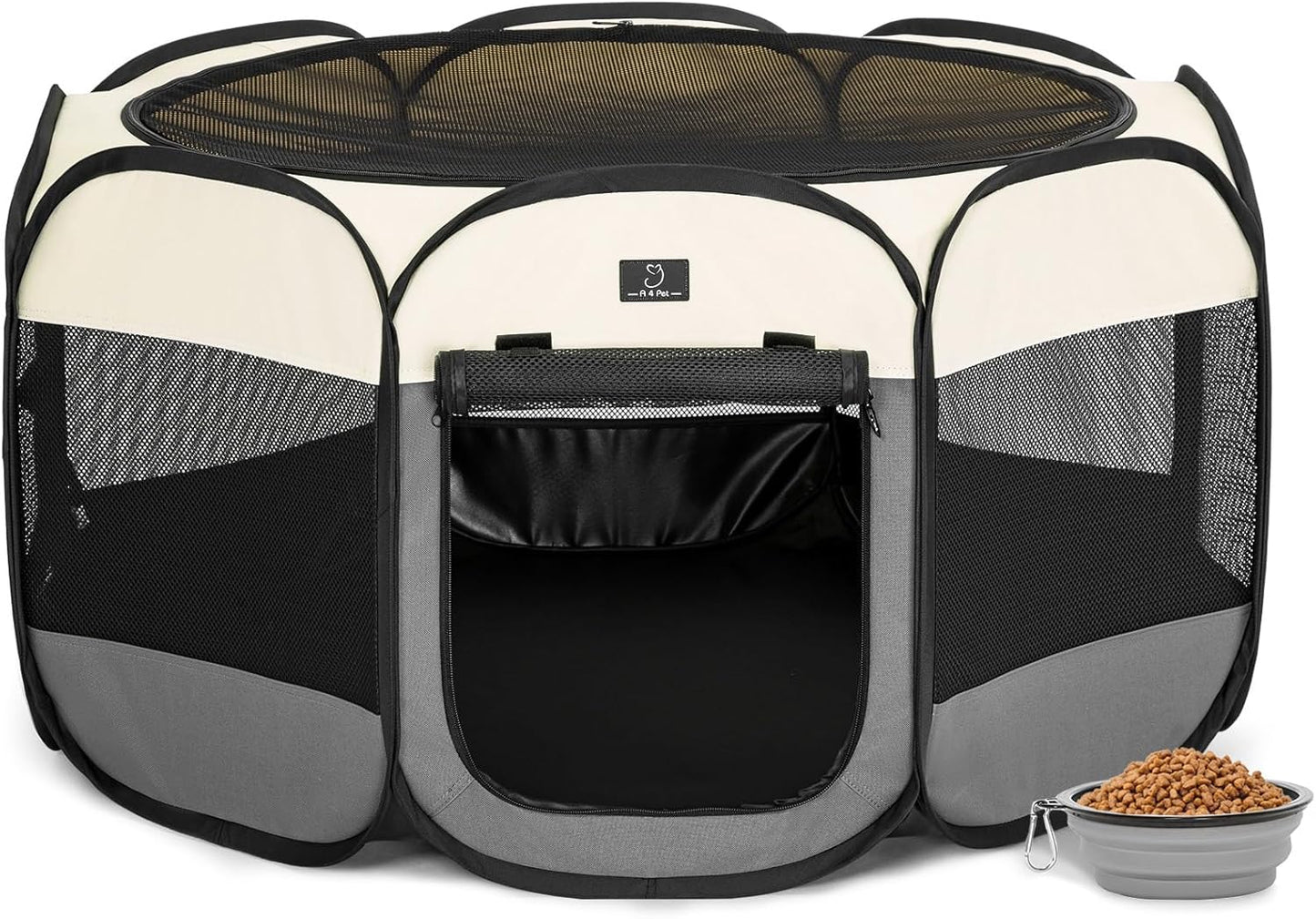 Portable Dog Playpen for Small Dogs & Puppies - Safe & Versatile
