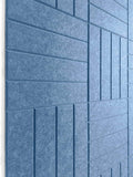Felt Wall Tiles Large Cork Board Alternative - Ocean Blue