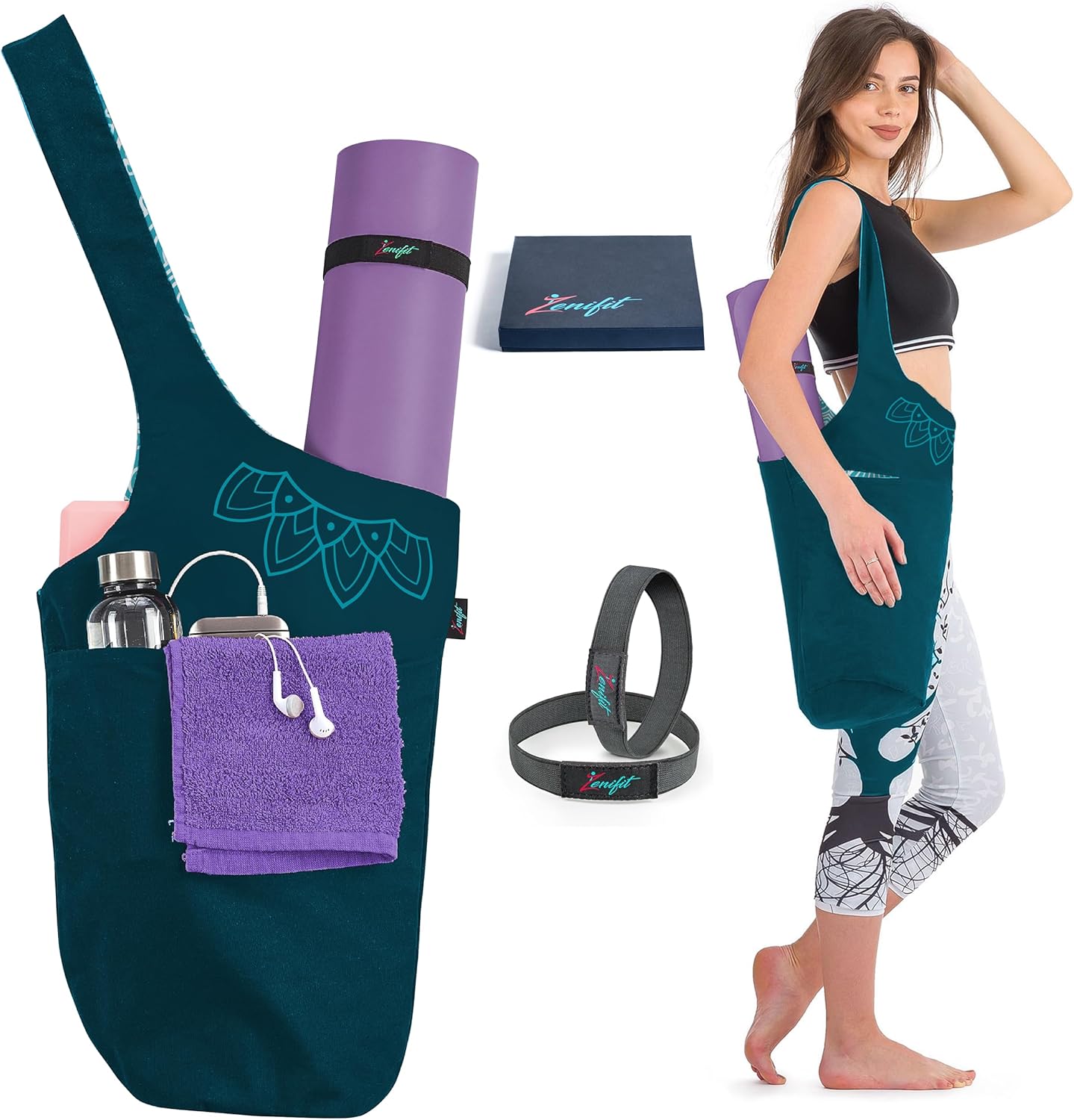 Zenifit Yoga Mat Bag: Versatile, Lightweight & Durable