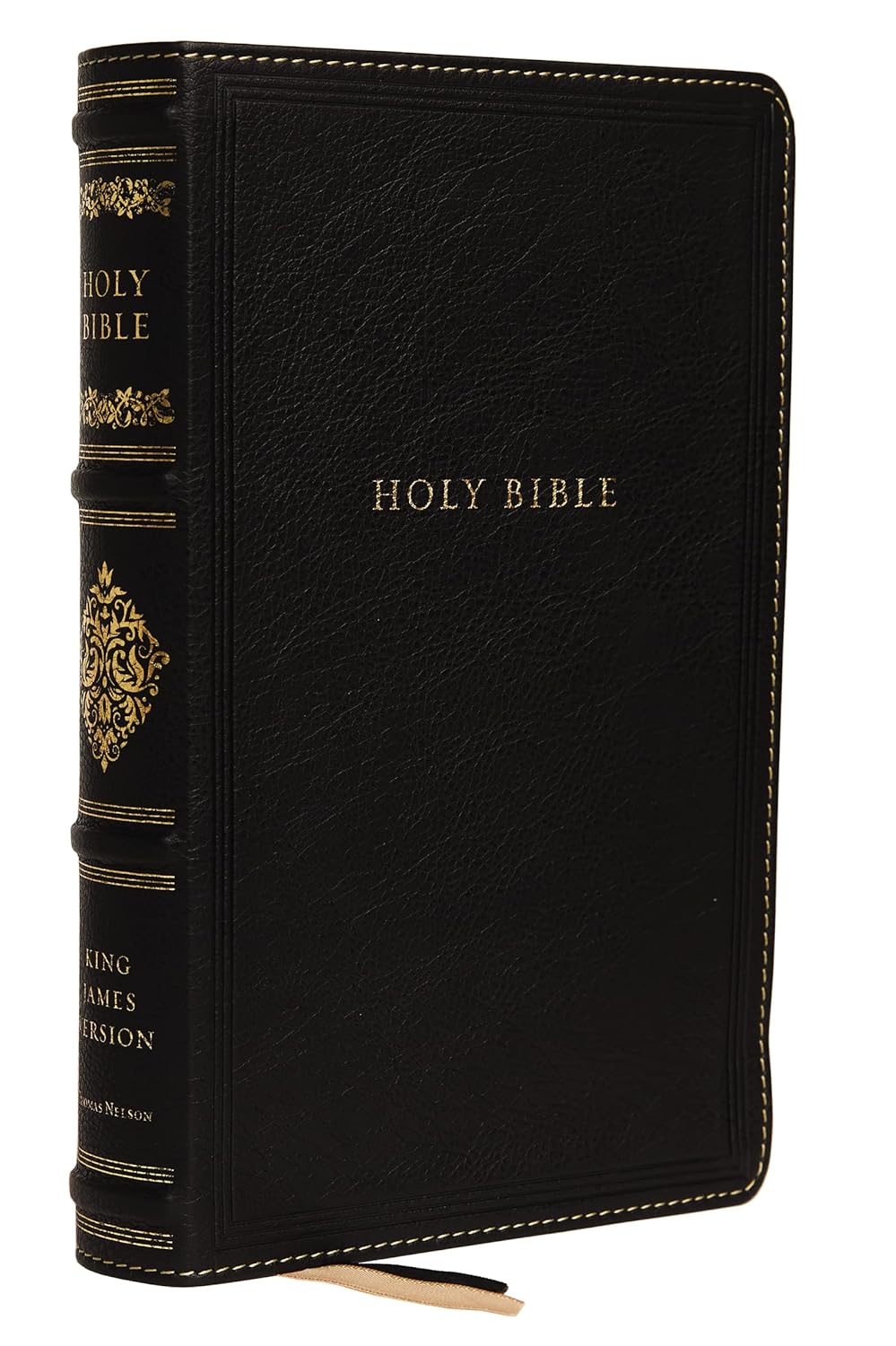 KJV Personal Size Reference Bible in Genuine Leather for Comfort