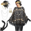 1920s Flapper Costume Accessories Set for Women - Vintage Party Kit