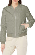 Levi's Women's Diamond Quilted Bomber Jacket With Front (Style TPGN)