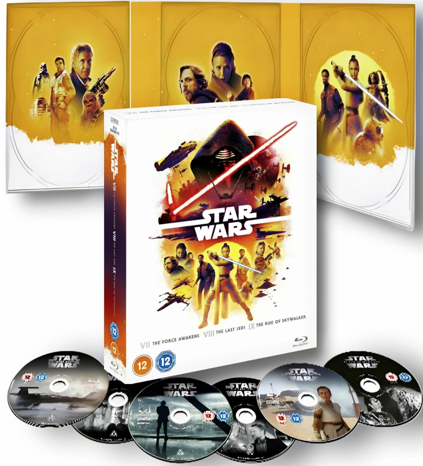 Star Wars Sequel Trilogy Episodes VII-IX Blu-ray Collection Review
