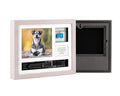 Dog Ashes Keepsake Pet Urn Frame - Solid Wood 12x10 Memory Box