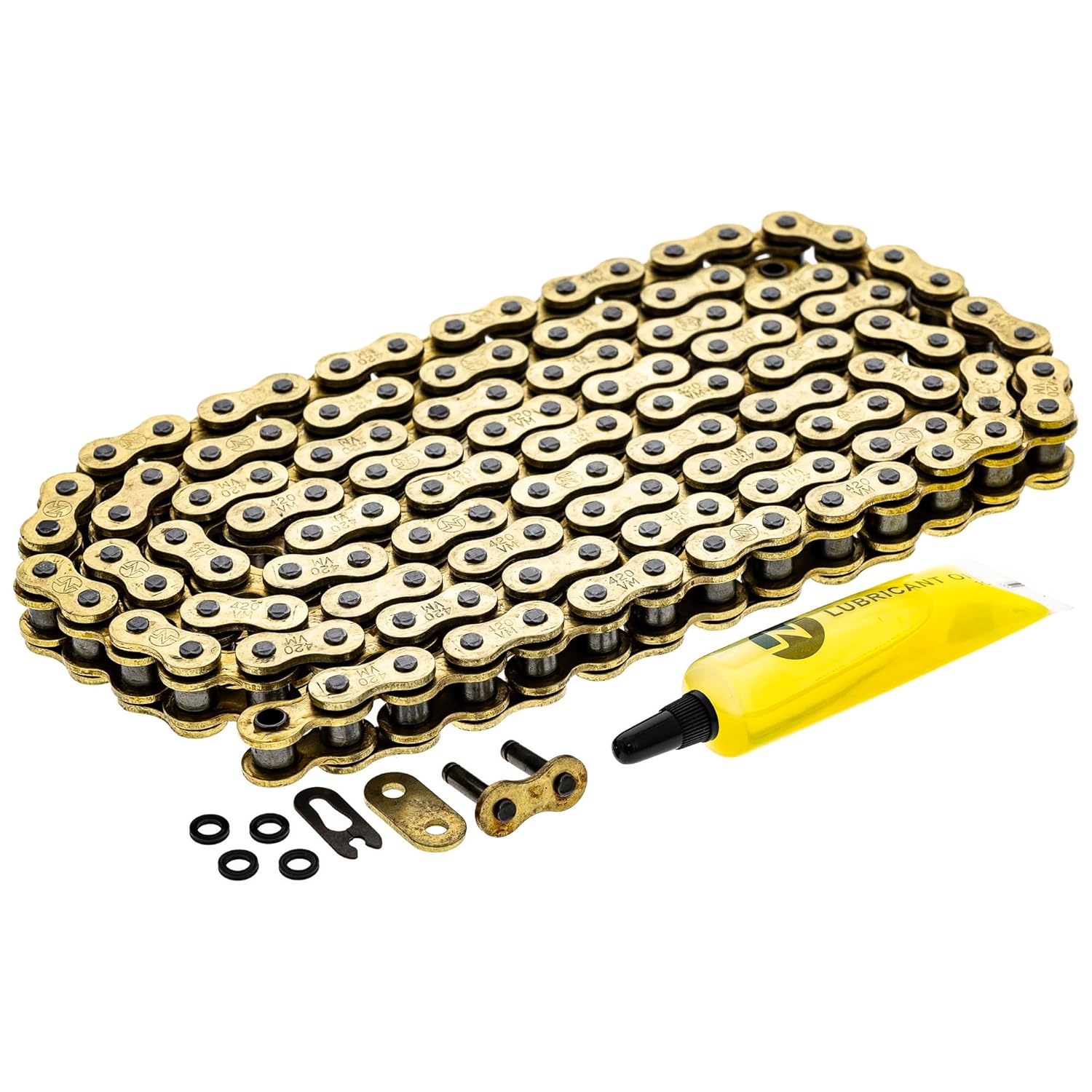 NICHE Gold 420 X-Ring Chain 130 Links for Ultimate Performance