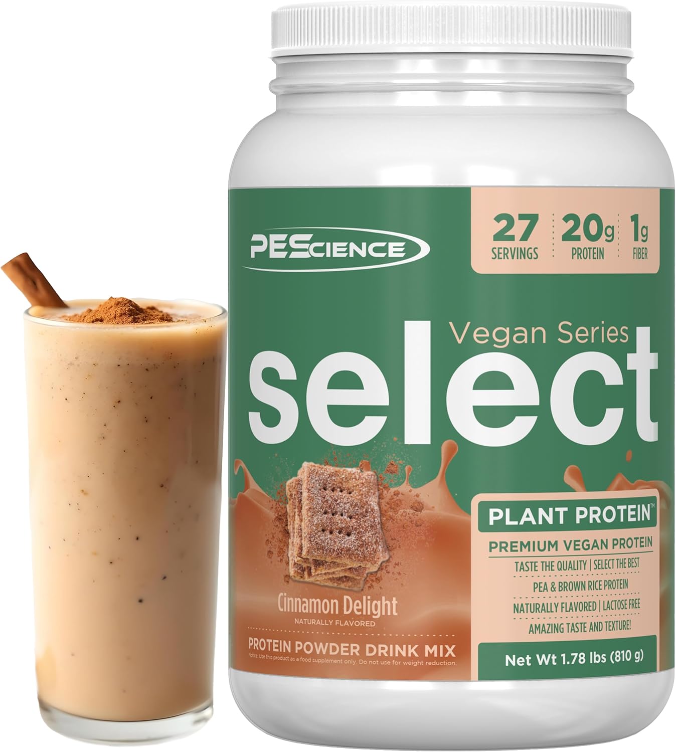 Select Vegan Protein Powder - Amazing Taste and Smooth Texture