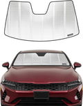 Windshield Sun Shade for 2021-2025 Kia K5 - Custom Fit Heat Blocker