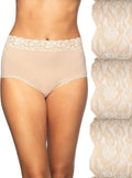 Vanity Fair Womens Flattering Lace Panties - Lightweight, Silky Fit