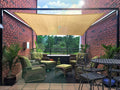 Rectangle Patio Sun Shade Sail Canopy 10 ft x 10 ft - Wind-Proof Sand
