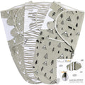 Mama Cheetah Baby Swaddle Sack 3-6 Month - Cozy Organic Cotton Sleep