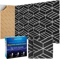 8 Pack 2-Layer Soundproof Wall Panels 12 x 12 in - Quieting Acoustic
