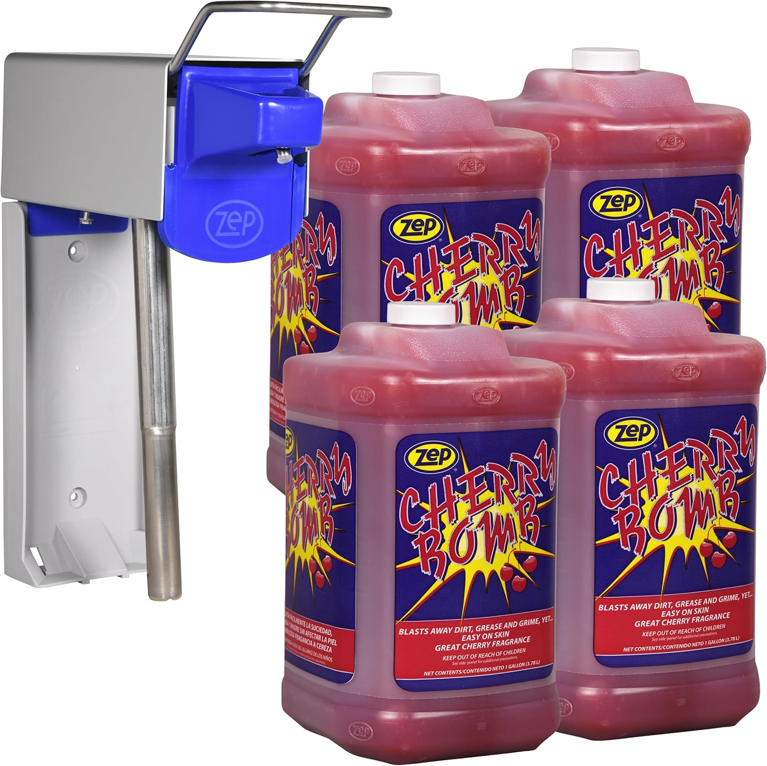 Zep Cherry Bomb Hand Cleaner - Heavy-Duty Formula for Tough Jobs