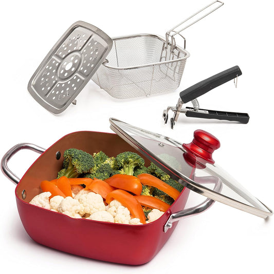 Versatile Copper Chef Cookware Set for Healthy Cooking Needs