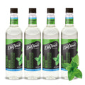 Sugar-Free Peppermint Syrup 25.4 fl oz (Pack of 4) - Cool Mint Flavor