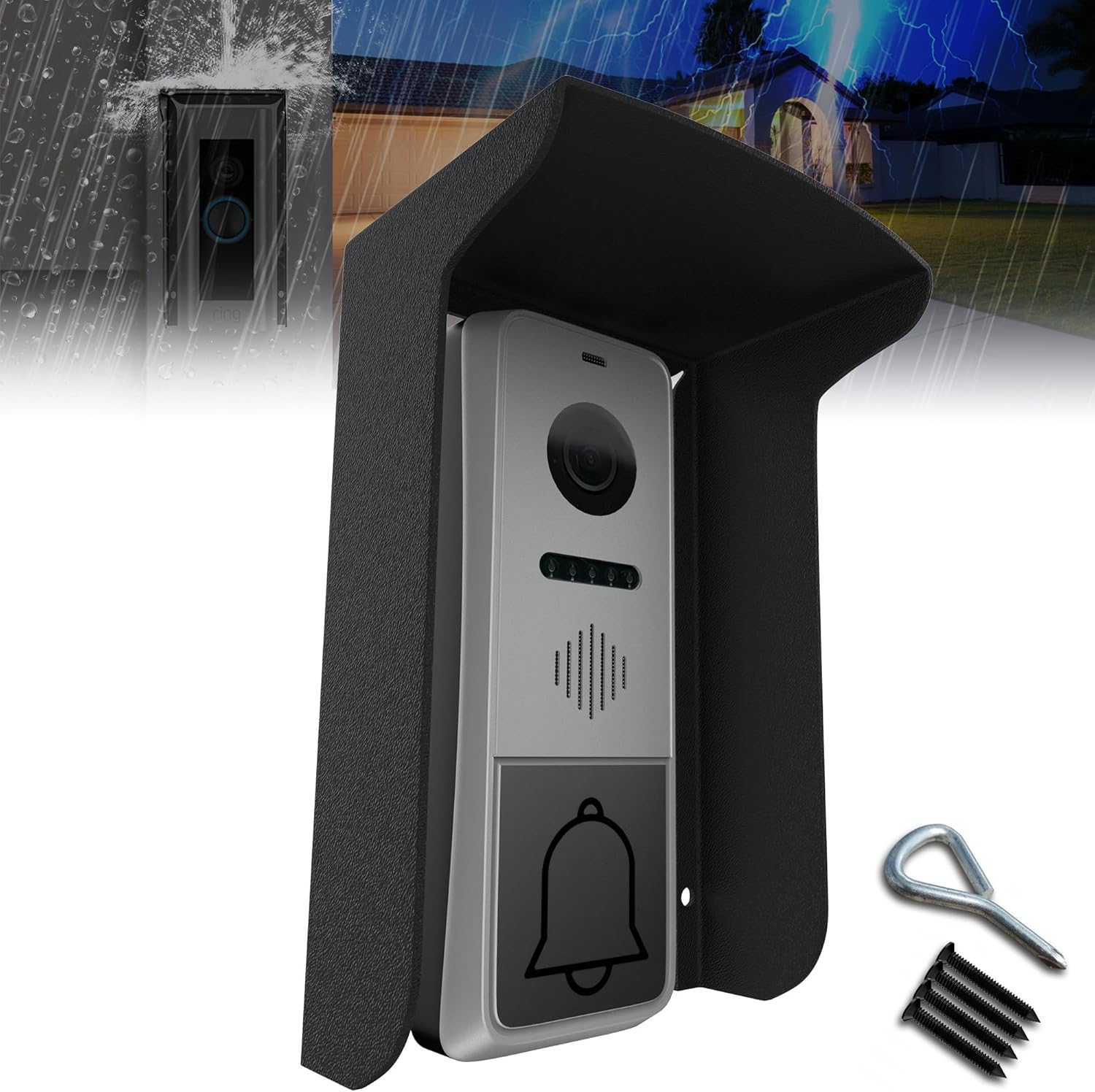 Protective Weatherproof Doorbell Cover