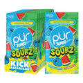 PUR Jumbo SOURZ Gum - Intense Sour Blue Raspberry & Watermelon