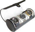 Travel Watch Roll for Men | Vegan Leather | Display & Store