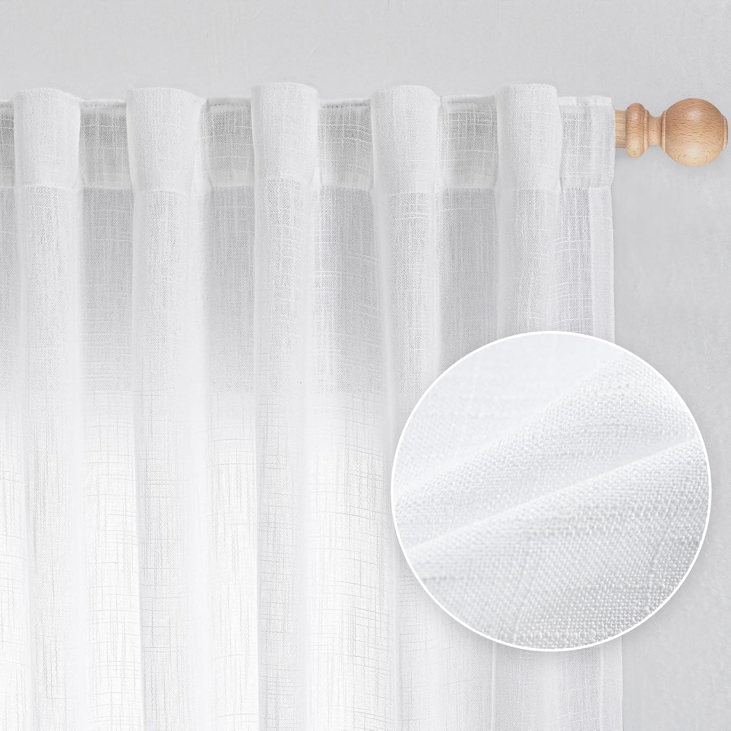 MYSKY HOME Floor to Ceiling Curtains for Elegant Living Rooms