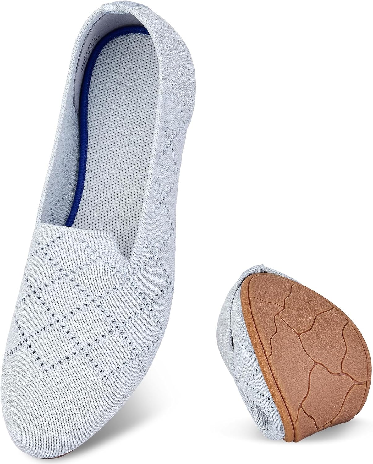 Puxowe Flats for Women: Comfortable Round Toe Ballet Shoes
