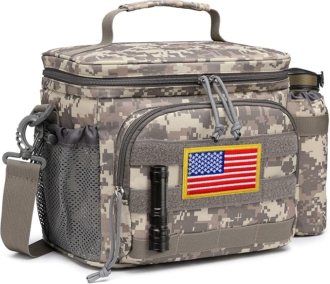 TACTICISM Tactical Lunch Box for Men - Insulated Cooler Bag