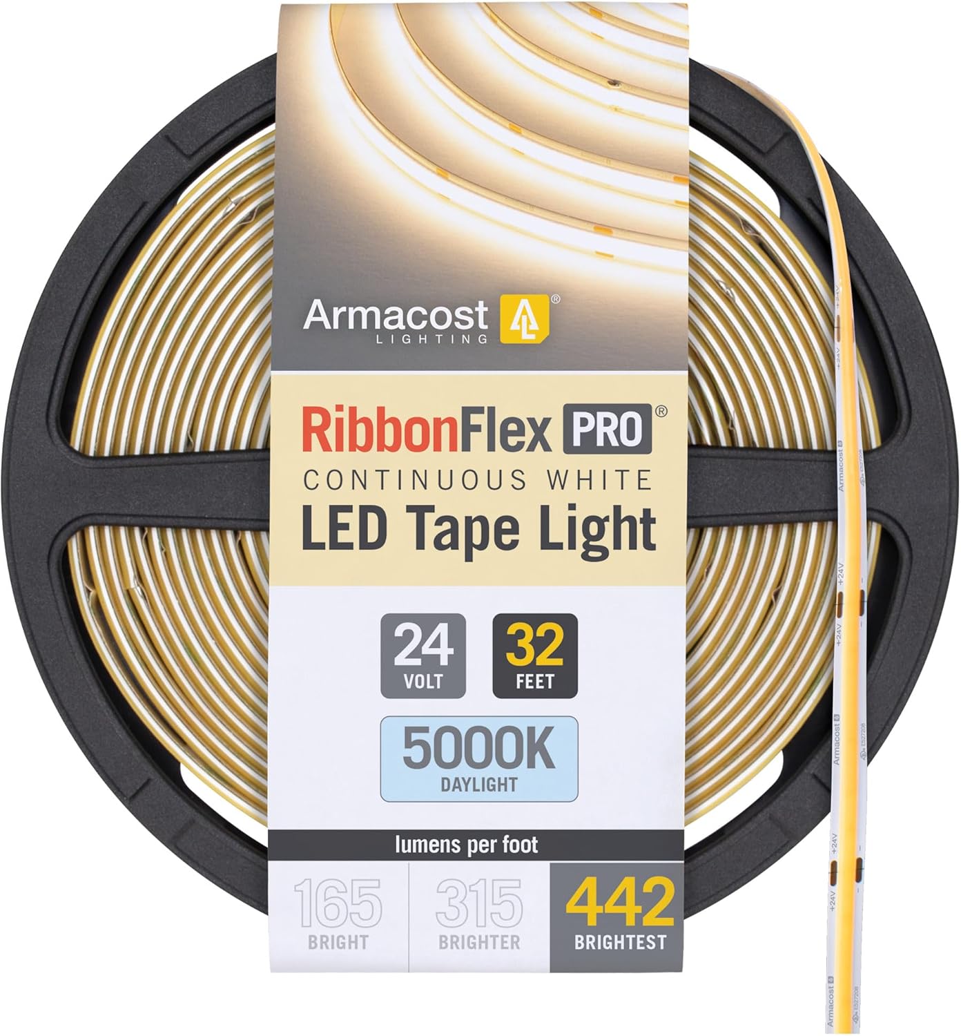 Armacost Lighting RibbonFlex Pro COB LED Light Tape for Custom Use