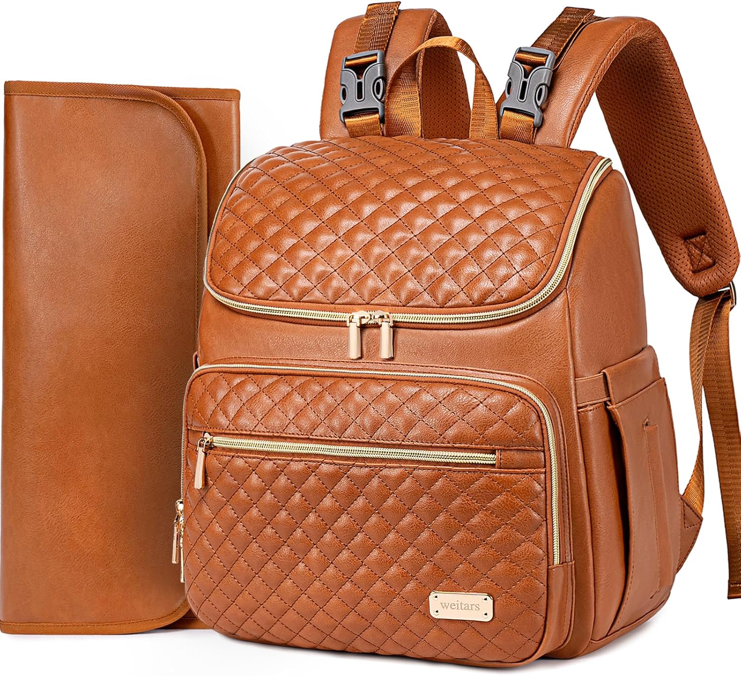 Weitars Diaper Bag Backpack: Stylish, Spacious & Functional