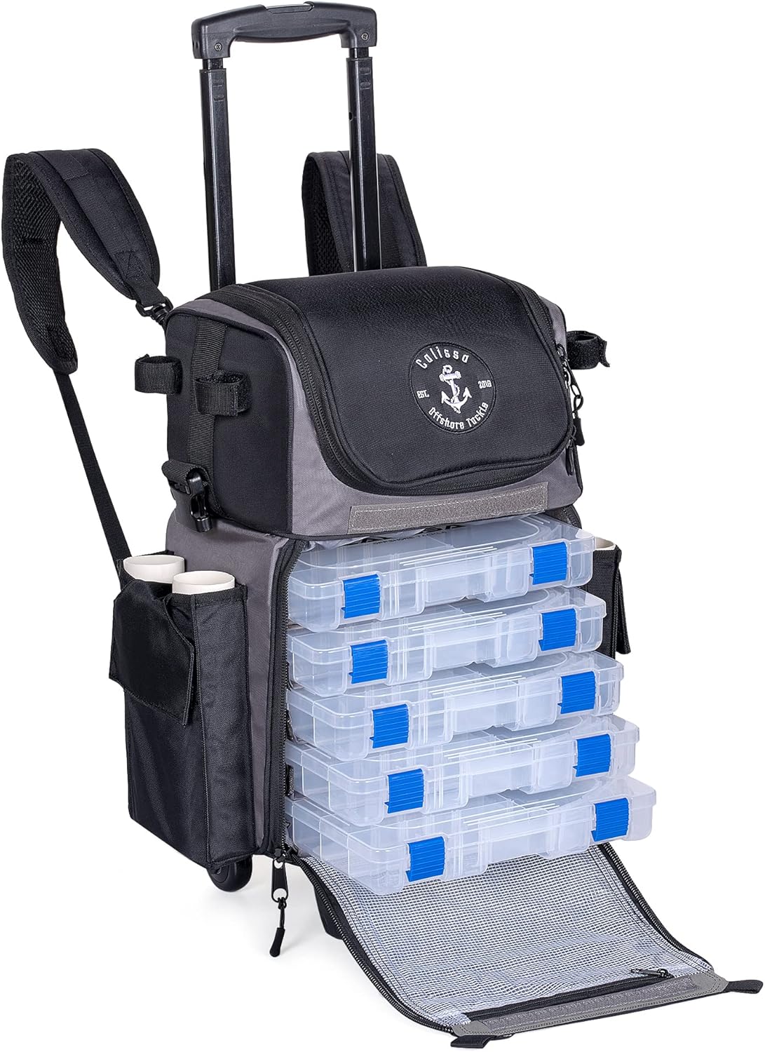 Calissa Offshore Rolling Tackle Box: Waterproof & Portable