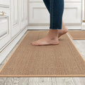 Non Skid Washable Kitchen Rug Sets for Floor and Sink Areas