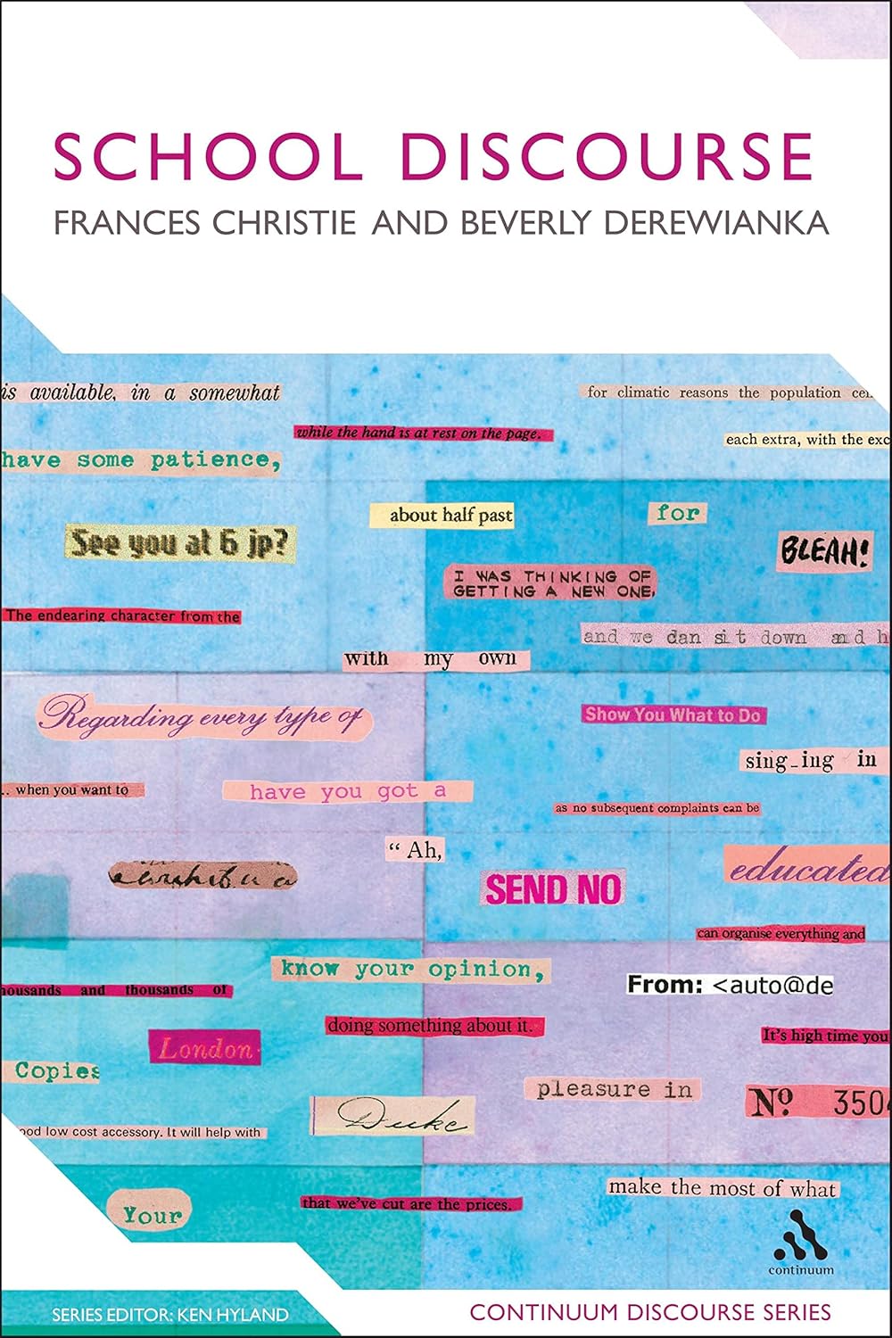 School Discourse: Learning to Write Across the Years of Schooling