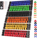 SWANLAKE Socket Organizer Set 18-Piece - Compact Tool Box Socket Trays