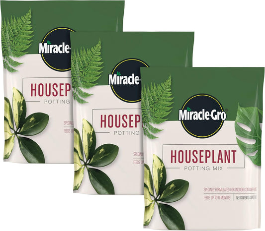Miracle-Gro Houseplant Potting Mix for Indoor Container Plants