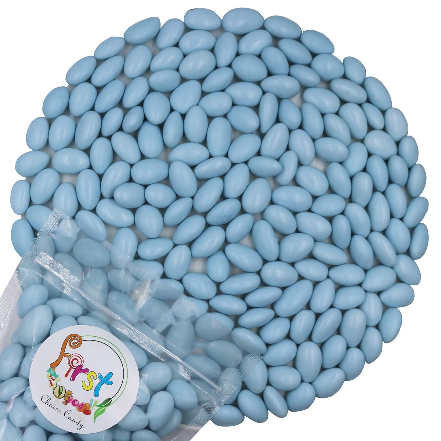 FirstChoiceCandy Baby Blue Jordan Almonds for Every Occasion