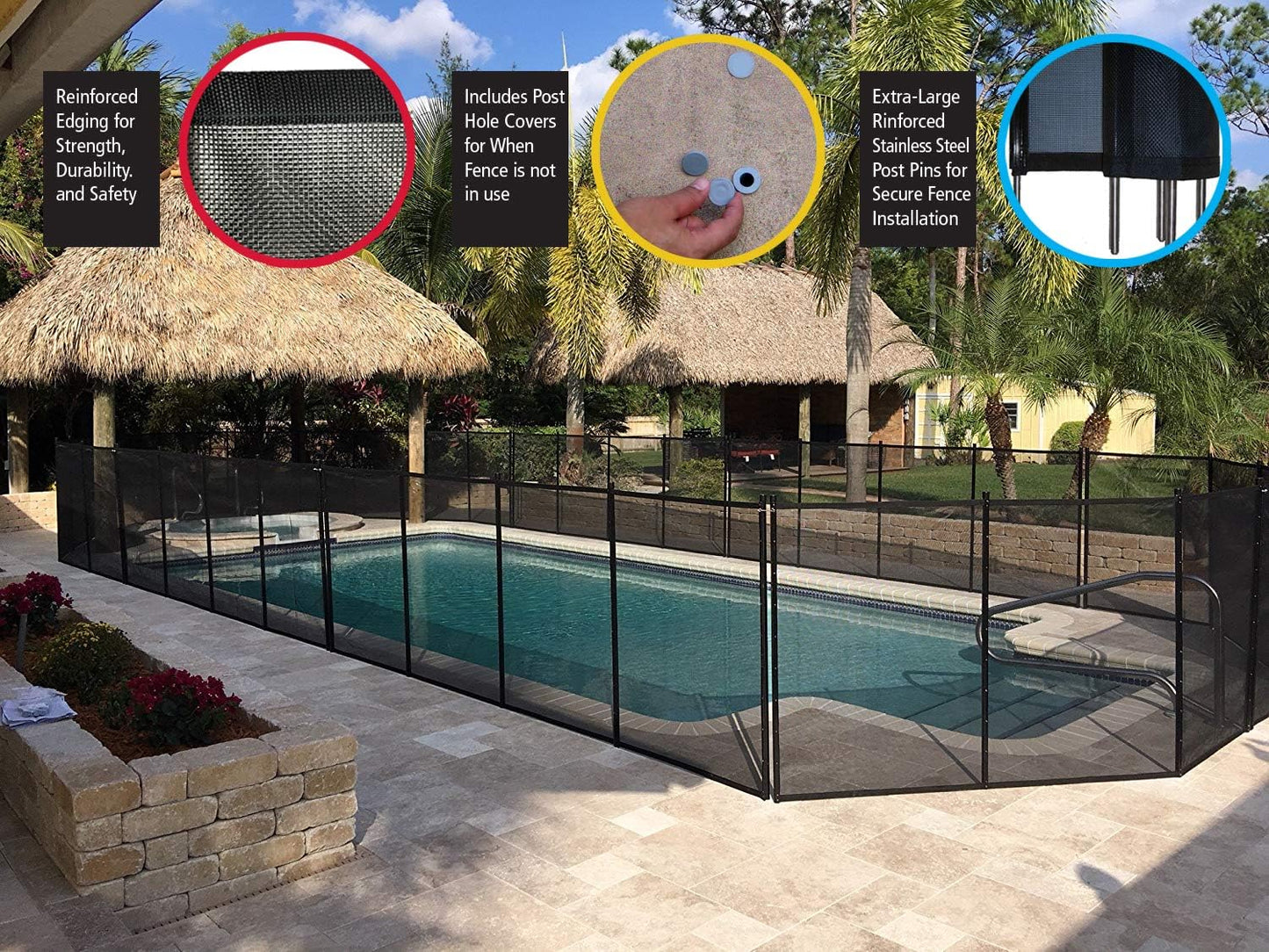 WaterWarden Pool Safety Fence - Secure Your In Ground Pool