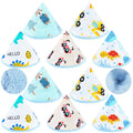 Coral Velvet Pee Covers for Baby Boy - 10 Pack Reusable Protector