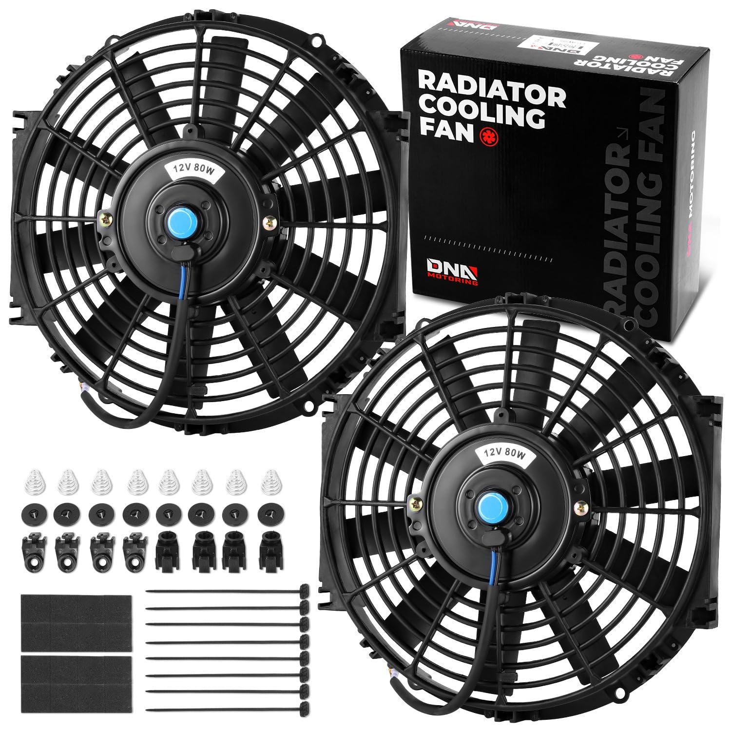 High Performance Electric Cooling Slim Radiator Fan for Cars
