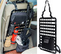 Rigid MOLLE Panel for Vehicle Seat Back Organizer - Durable Metal