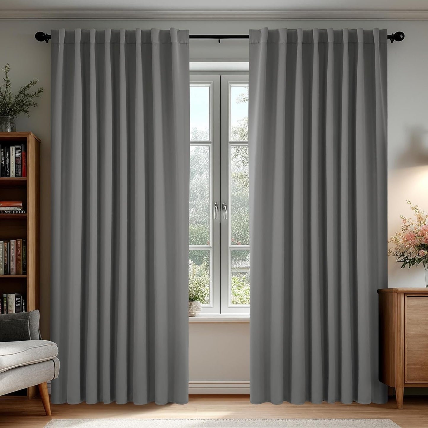 Deconovo Blackout Curtains for Bedroom and Living Room Use
