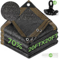 70% Shade Cloth for Garden, Greenhouse, and Barn Protection