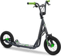 Mongoose Expo Kick Scooter for Kids and Youth - Rugged BMX Style Ride