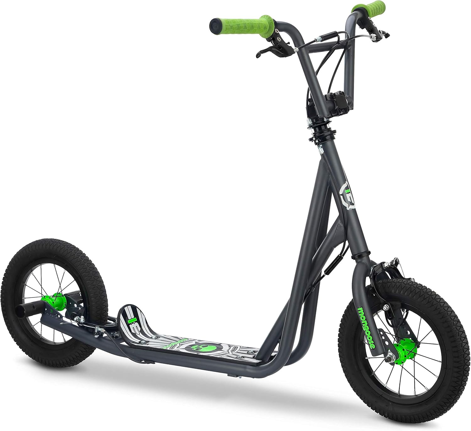 Mongoose Expo Kick Scooter for Kids with BMX-Style Handlebar