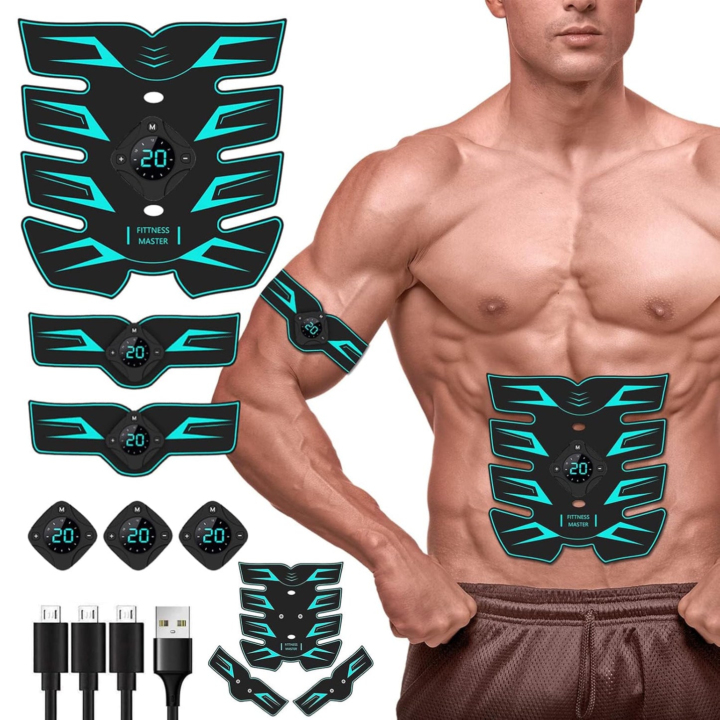 Abs Stimulator - Tone & Strengthen Anywhere!