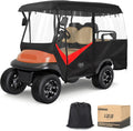 10L0L 4 Passenger Golf Cart Enclosure for All-Weather Protection