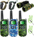 Walkie Talkies for Kids Toys Long Range 3 Pack - Outdoor Play
