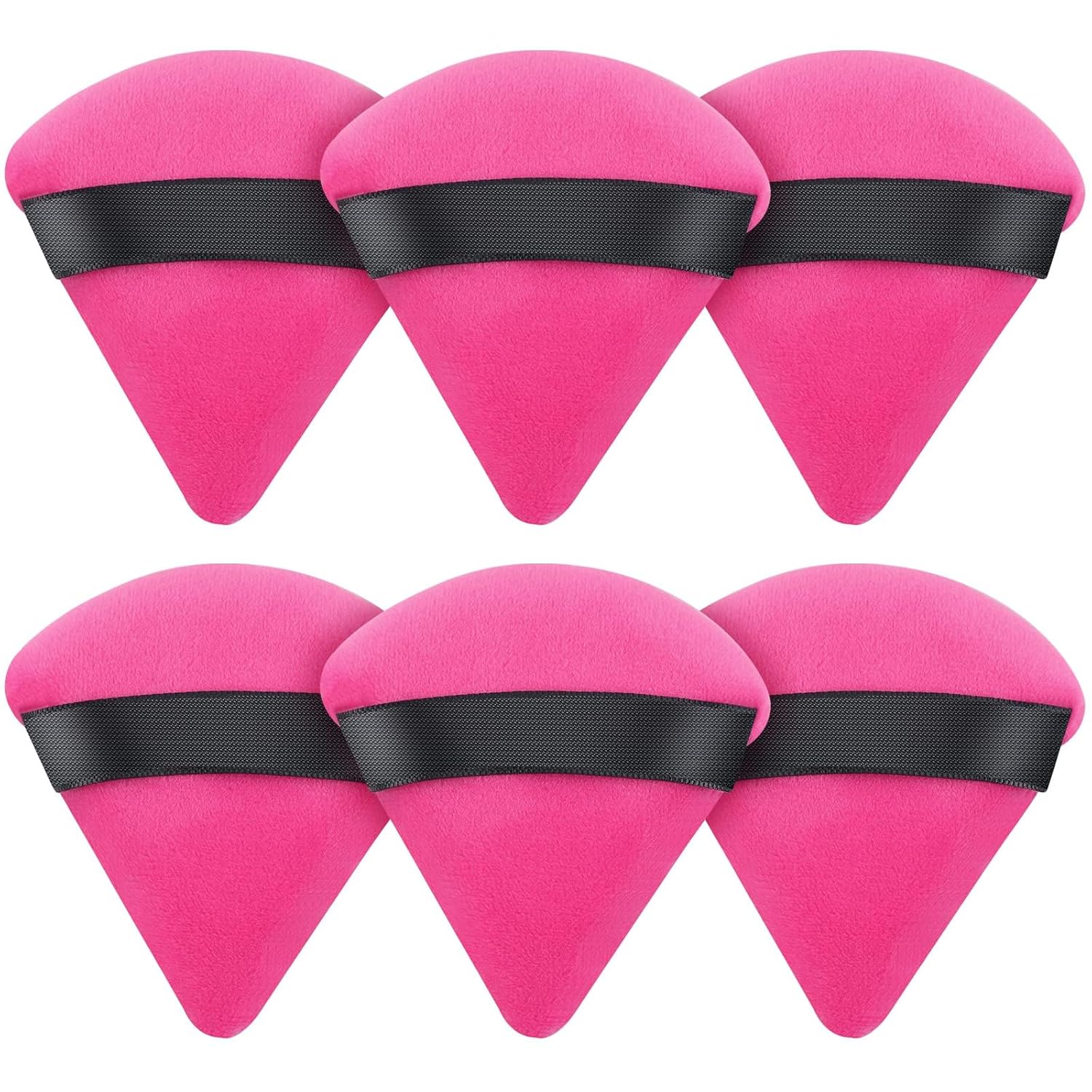 Super Soft Velour Makeup Puffs Set